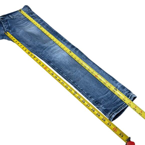 Jack & Jones Glenn Fox Comfort Men 32x32 Blue Slim Fit Stretch Jeans - Picture 12 of 13